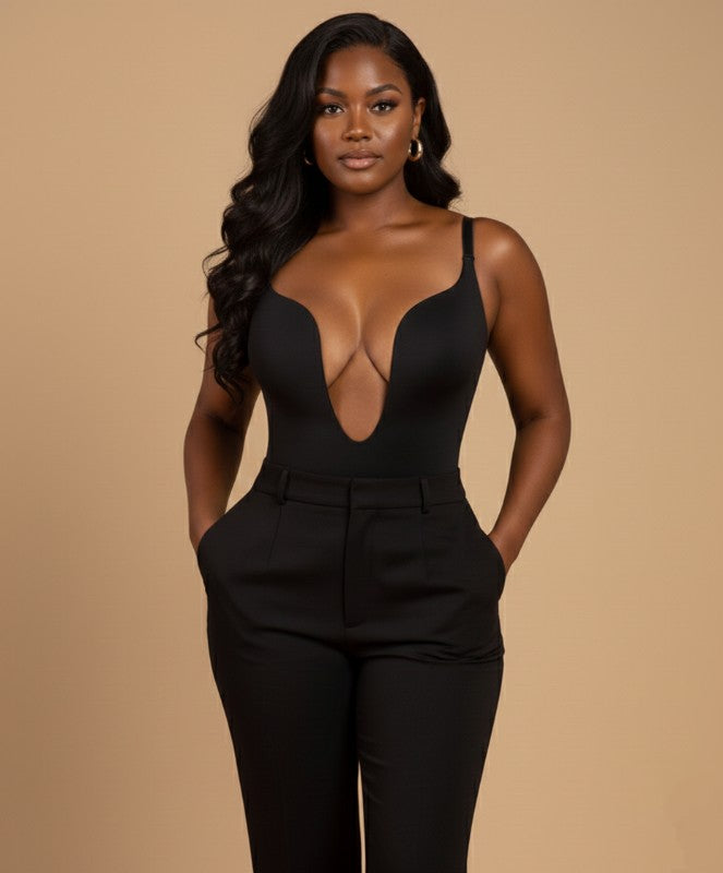 Body sculpting backless shapewear