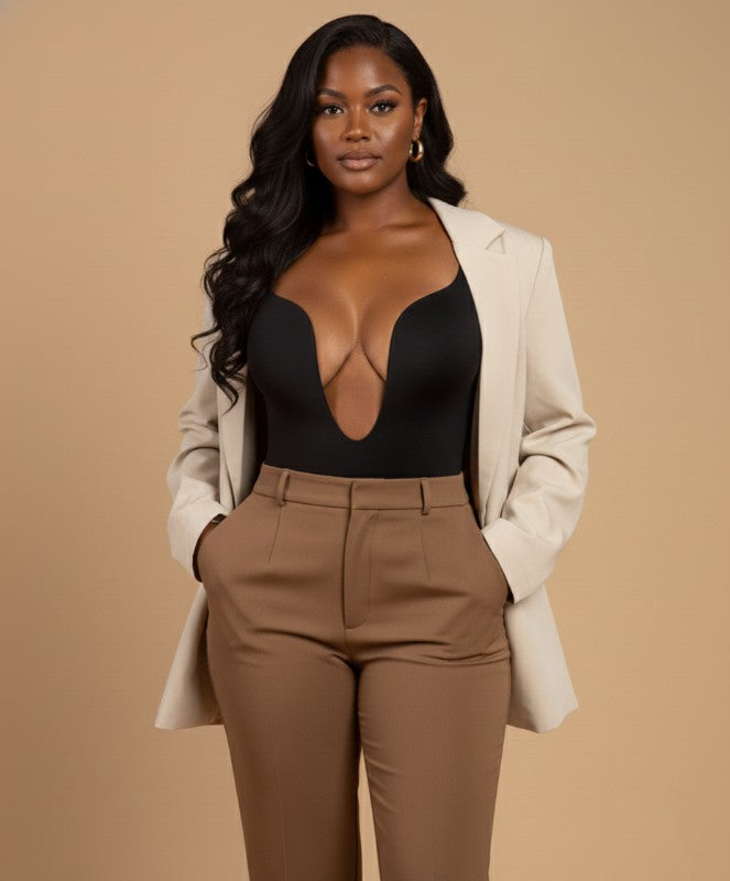 Body sculpting backless shapewear